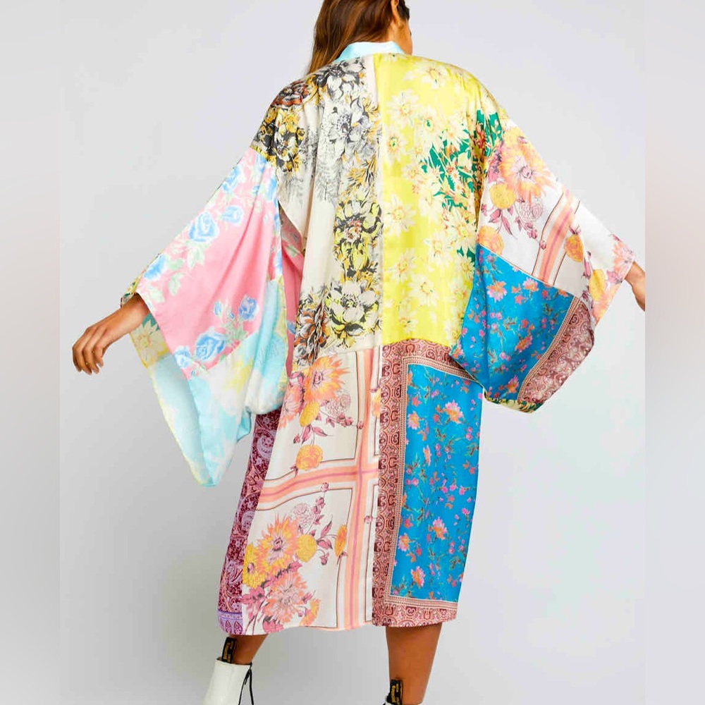 Free People Patched with Love Kimono
